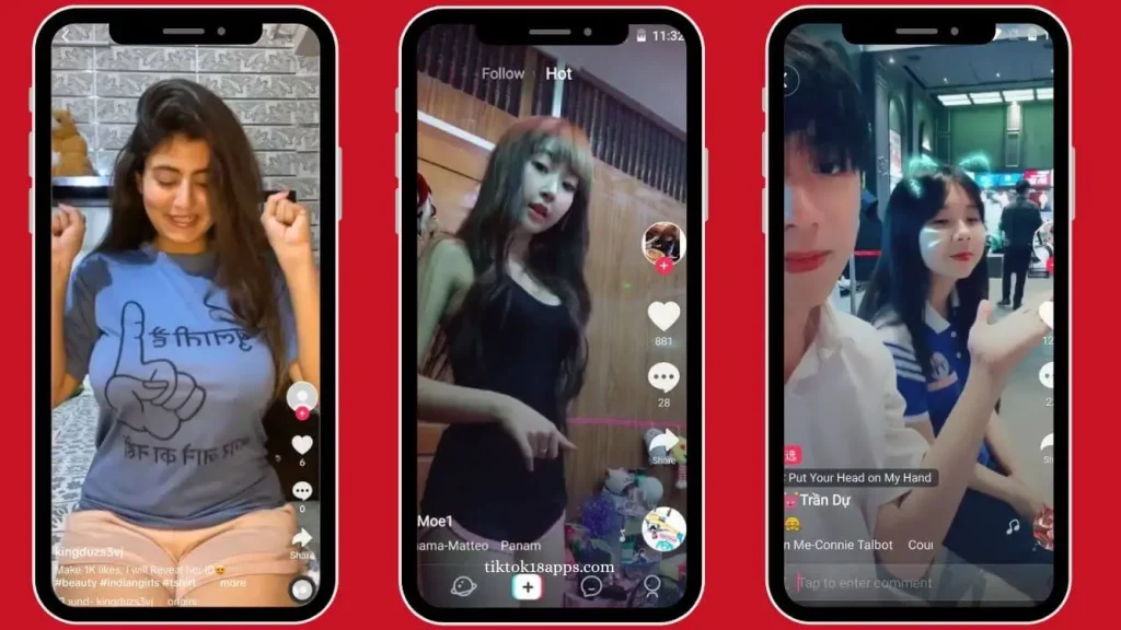 tangkapan layar tiktok18+ apk
